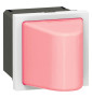 Legrand - Mosaic - Hublot Rouge - 2 Modules - 0,2 à 1W - Réf : 078570