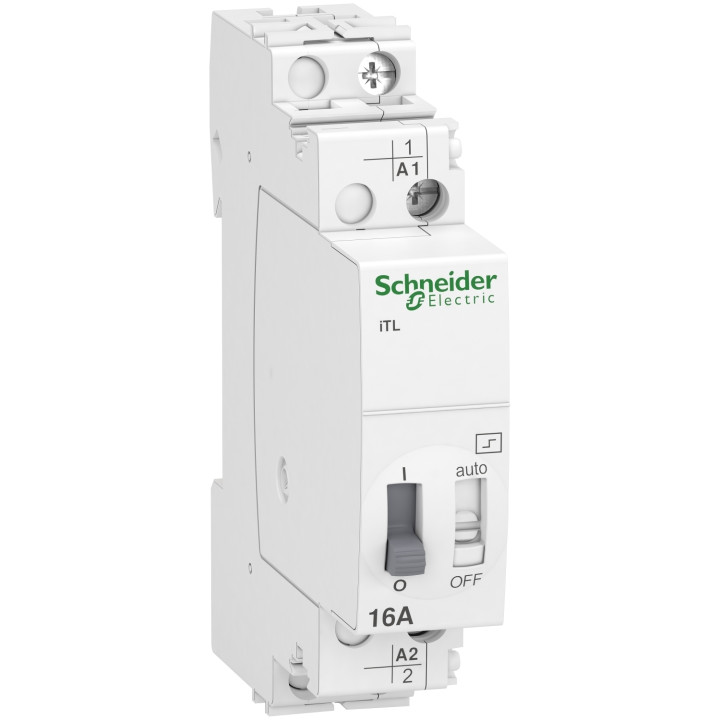Schneider - Acti9 - ITL - Télérupteur - Unipolaire - 16A - 1NO - Réf : A9C30811