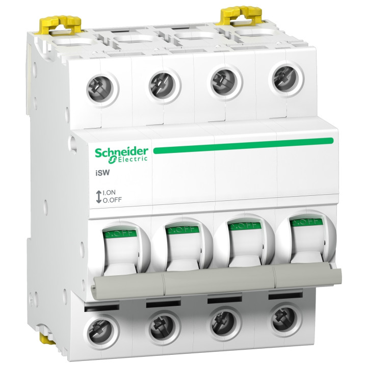 Schneider - Acti9, iSW interrupteur-sectionneur 4P 125A 415VAC - A9S65492