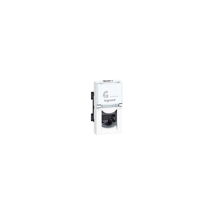 Legrand Mosaic - Prise RJ45 Cat. 6 FTP 1 module - Réf : 076562
