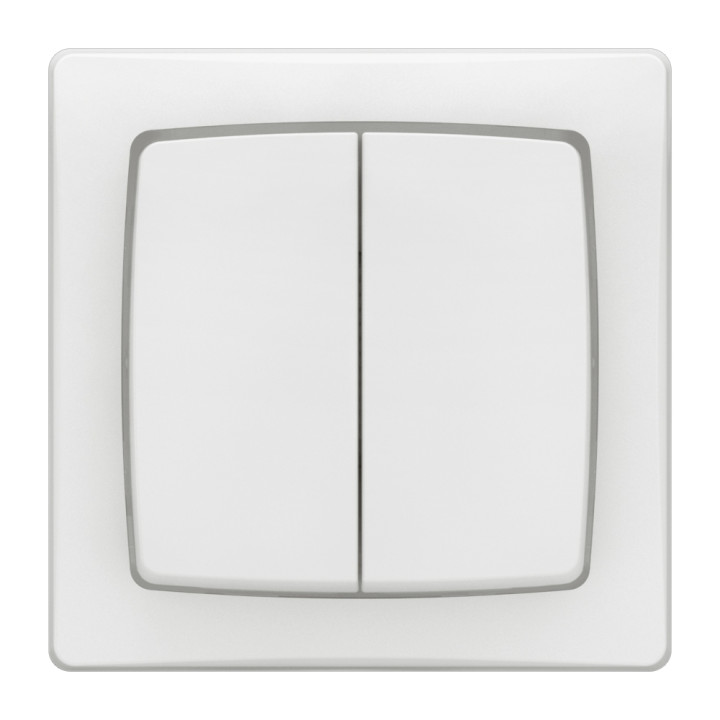 Legrand - Transformeur double 5 en 1 - interrupteur - va et vient ou poussoir double - Saillie - Complet - Réf.: 086020L