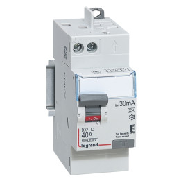 LEGRAND - Inter Différentiel  DX3  2P - 40A - 30MA - Type A - Départ Haut auto - 411638