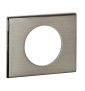 Legrand Céliane - Plaque Matières 1 poste - finition Inox Brossé - Réf : 069101