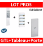 Legrand - Kit GTL 13M complet + tableau 52M + porte - 030037+401214+401344