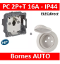 Legrand Céliane - Mécanisme + enjoliveur - PC 2P+T 16A - IP44 - 067111+067812