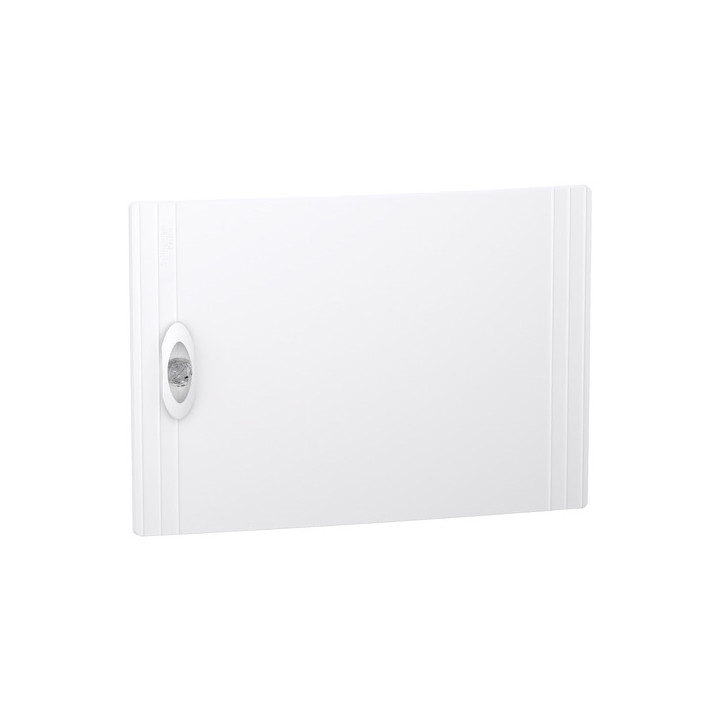 PrismaSeT XS - Porte pleine RAL9003 pour coffret 1 rangée 18 modules - Réf: LVSXDP118