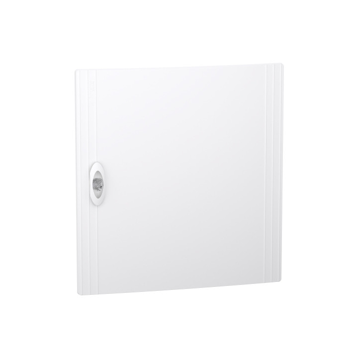 PrismaSeT XS - Porte pleine RAL9003 pour coffret 2 rangée 18 modules - Réf: LVSXDP218