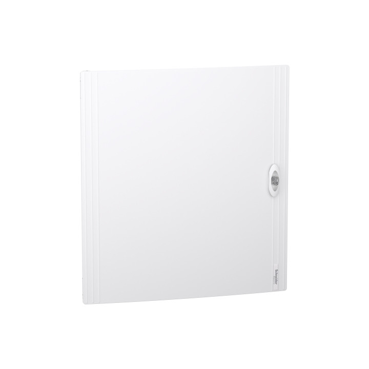 PrismaSeT XS - Porte pleine RAL9003 pour coffret 3 rangées 24 modules - Réf: LVSXDP324