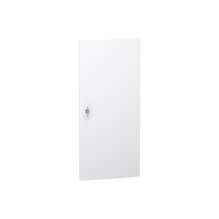 PrismaSeT XS - Porte pleine RAL9003 pour coffret 4 rangées 13 modules - Réf: LVSXDP413