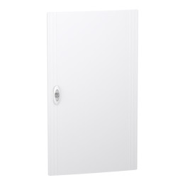 PrismaSeT XS - Porte pleine RAL9003 pour coffret  4 rangées 18 modules - Réf: LVSXDP418