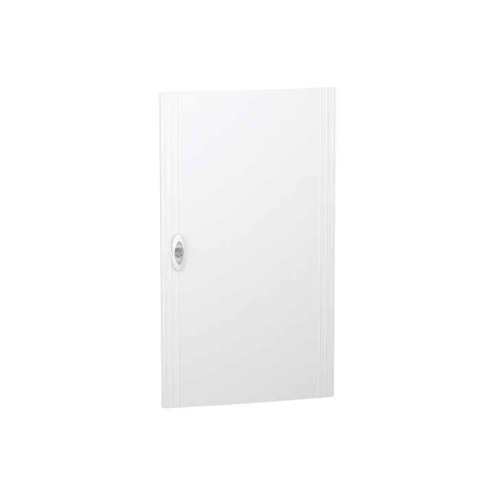 PrismaSeT XS - Porte pleine RAL9003 pour coffret  4 rangées 18 modules - Réf: LVSXDP418