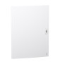 PrismaSeT XS - Porte pleine RAL9003 pour coffret 4 rangée 24 modules - Réf: LVSXDP424