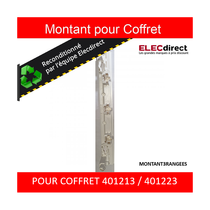 Legrand - Reconditionné - Montant pour Coffret Drivia 3 rangées 401 213 et 401 223 - MONTANT3RANGEES