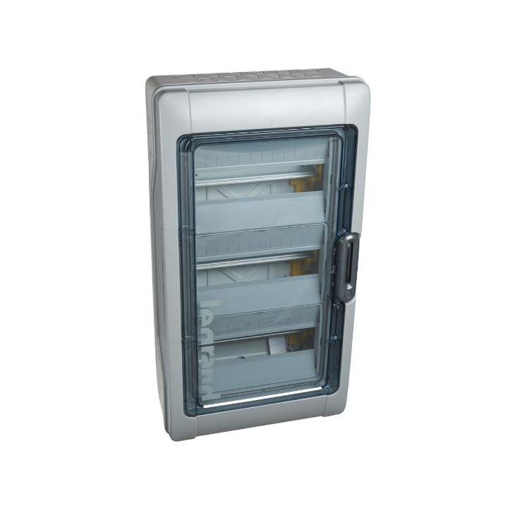 Legrand - Coffret étanche Plexo 36 modules - 3 rangées - sans bornier - IP65/IK09 - 601833