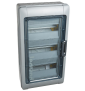 Legrand - Coffret étanche Plexo 36 modules - 3 rangées - sans bornier - IP65/IK09 - 601833