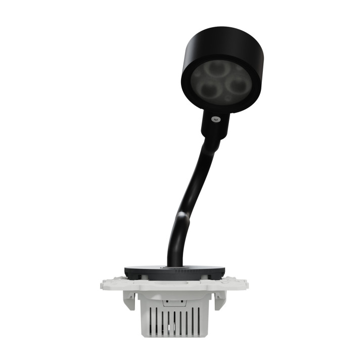 Schneider Odace - liseuse - avec prise USB-A - 2,1A - anthracite - Réf : S540002