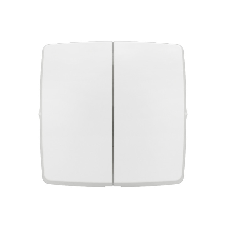 Legrand - Transformeur double 5 en 1 - interrupteur - va et vient - poussoir double - Saillie - Composable - Réf.: 086120L