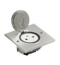 Legrand - Prise de sol et plan de travail simple 2P+T - 16A - 250V - IP44 - Réf : 089760