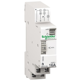 Schneider - Minuterie électronique MIN'Clic 230V - 16A - Réf : 16655