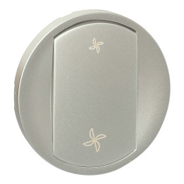 Legrand - Céliane - Enjoliveur finition titane - pour commande  VMC - 068361