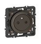 Legrand - Céliane - Prise de courant Affleurante + USB Type C - Graphite - Réf : 067927