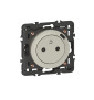 Legrand - Céliane - Prise de courant Affleurante + USB Type C - Titane - Réf : 068427