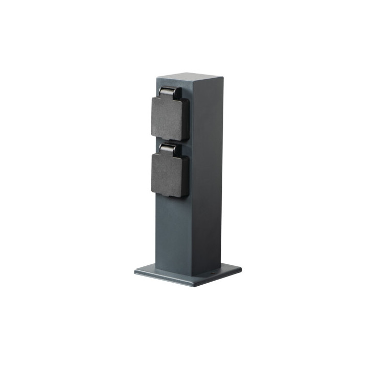 Kanlux - Poteau de jardin avec prises 230V - Réf : 36586