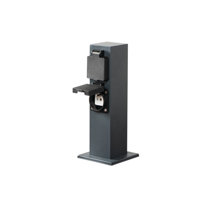 Kanlux - Poteau de jardin avec prises 230V - Réf : 36586