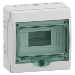 Schneider - Mureva Mini coffret étanche - 8 modules - IP65/IK09 - Réf : 13959M