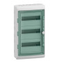 Schneider - Coffret Mureva- 3 rangées 13 modules - IP65/IK09 - Réf : 13966M