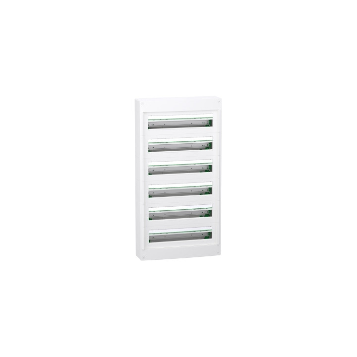 Schneider - PrismaSeT XS - Coffret saillie - 6R - 24M - sans porte - Réf : LVSXT624