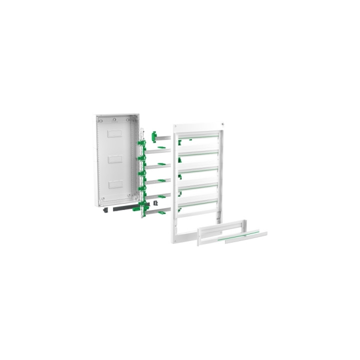 Schneider - PrismaSeT XS - Coffret saillie - 6R - 24M - sans porte - Réf : LVSXT624