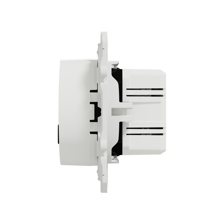 Schneider - Odace - prise USB double - charge rapide - type A+C - Blanc - 18W - 3,4A - Réf.: S520219