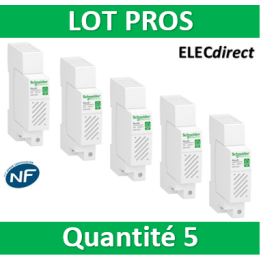 Schneider - Sonnerie modulaire Resi9 XP 230V - 80dB - R9PCBSx5