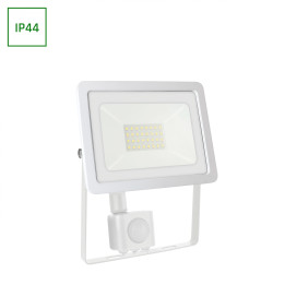 Spectrum - Projecteur LED blanc à détection - Noctis Lux 3 - 230V, 50W - 4500lm, 4000K -  IP44 - Réf : SLI029055NW-DETECT