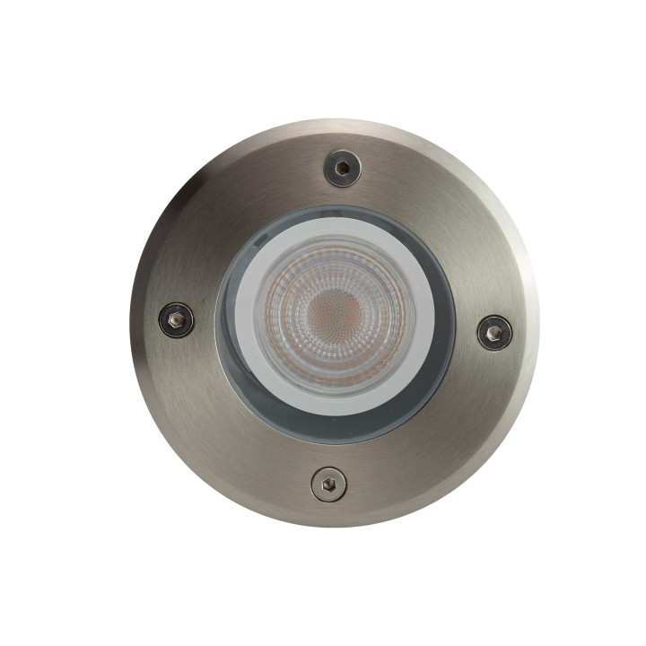 Spectrum - Spot extérieur étanche encastré de sol - LUKKA GU10 - Aluminium IP67 - SLIP012015