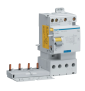 HAGER  - Bloc différentiel double sortie 4P 63A 30mA type AC - BDC863