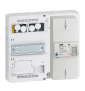 Legrand - Platine avec Disjoncteur branchement EDF 60A - Sélectif - 500mA - 1P+N - Réf : LEGPLATDB60