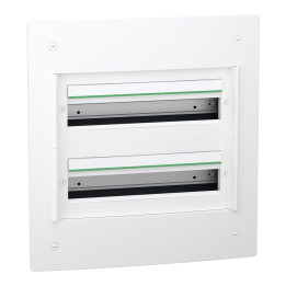Schneider - PrismaSeT XS - Coffret encastré - 2R - 18M - sans porte - Réf: LVSXS218