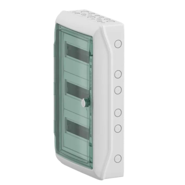 Schneider - Coffret Mureva- 3 rangées 13 modules - IP65/IK09 - Réf : 13966M