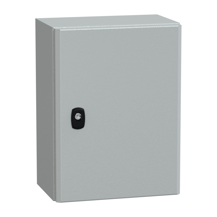Schneider - Coffret SPACIAL S3D 400x300x200 + Plaque de fond - Réf : NSYS3D4320P