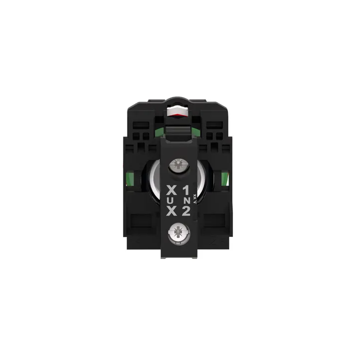 Schneider - Harmony voyant rond Ø22 - IP66 - rouge - LED intégrée - 240V - Réf : XB5AVM4