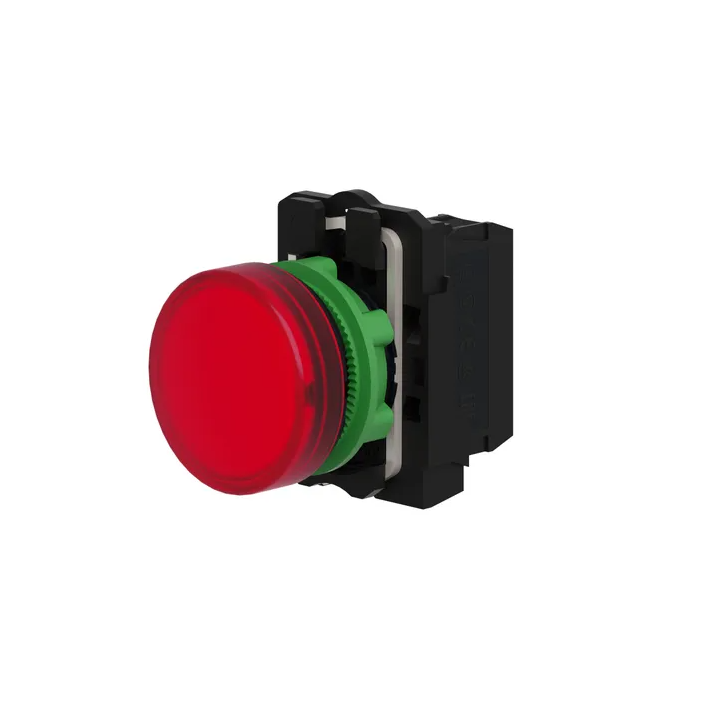 Schneider - Harmony voyant rond Ø22 - IP66 - rouge - LED intégrée - 240V - Réf : XB5AVM4