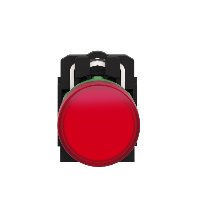 Schneider - Harmony voyant rond Ø22 - IP66 - rouge - LED intégrée - 24V - Réf : XB5AVB4