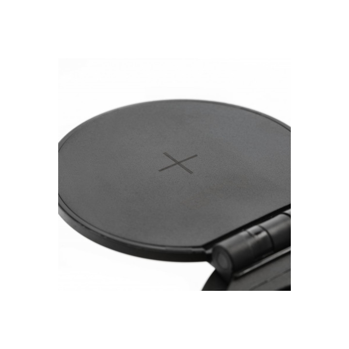 GTV Lighting - Bloc prise encastrable - chargeur induction 5W - 1 prise, 2 USB, RJ45 et HDMI - Noir - Réf.: AE-BPW1FACP-20