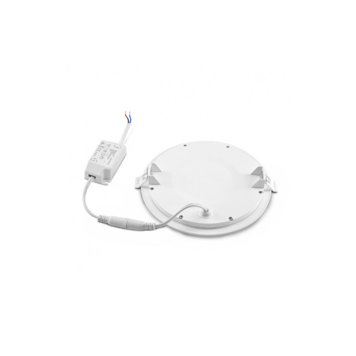 Miidex - Plafonnier LED Blanc Ø170 12W 3000°K - Réf : 77552