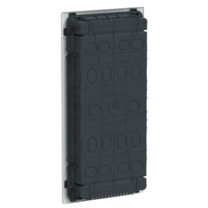 Schneider - PrismaSeT XS - Coffret encastré - 4R - 13M - sans porte - Réf : LVSXS413