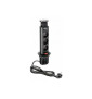 GTV Lighting - Multiprise Encastrable fi60 - 3 x PC 2P+T - Noir - Ronde - Ø60 mm - Réf : AE-BPW3U60-20