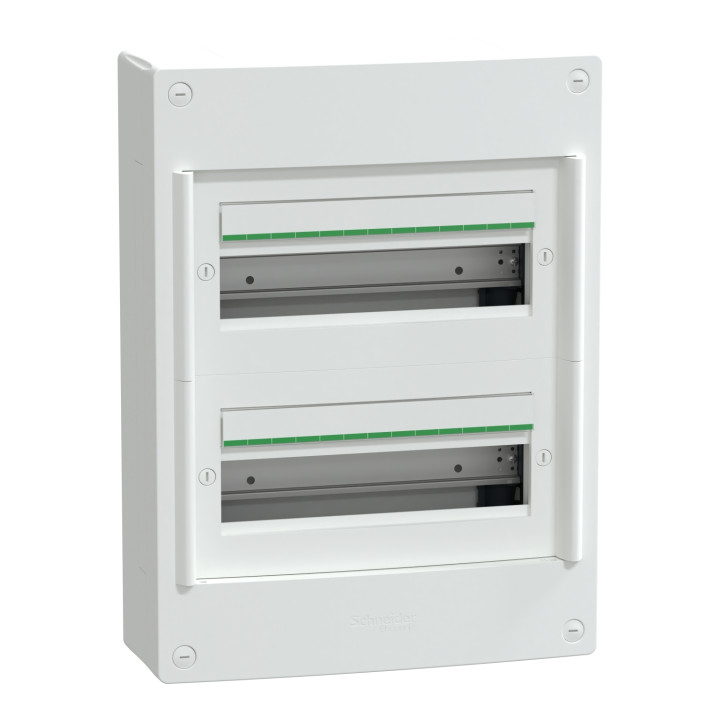 Schneider - PrismaSeT XS - Coffret saillie - 2R - 13M - sans porte - Réf : LVSXT213
