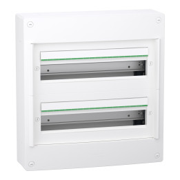 Schneider - PrismaSeT XS - Coffret saillie - 2R - 18M - sans porte - Réf : LVSXT218